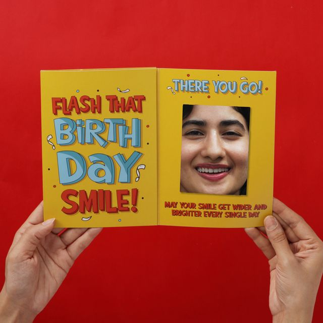 Happy Birthday Mirror Card