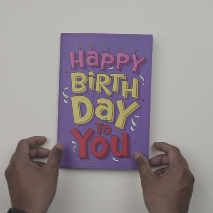 Birthday Audio Card