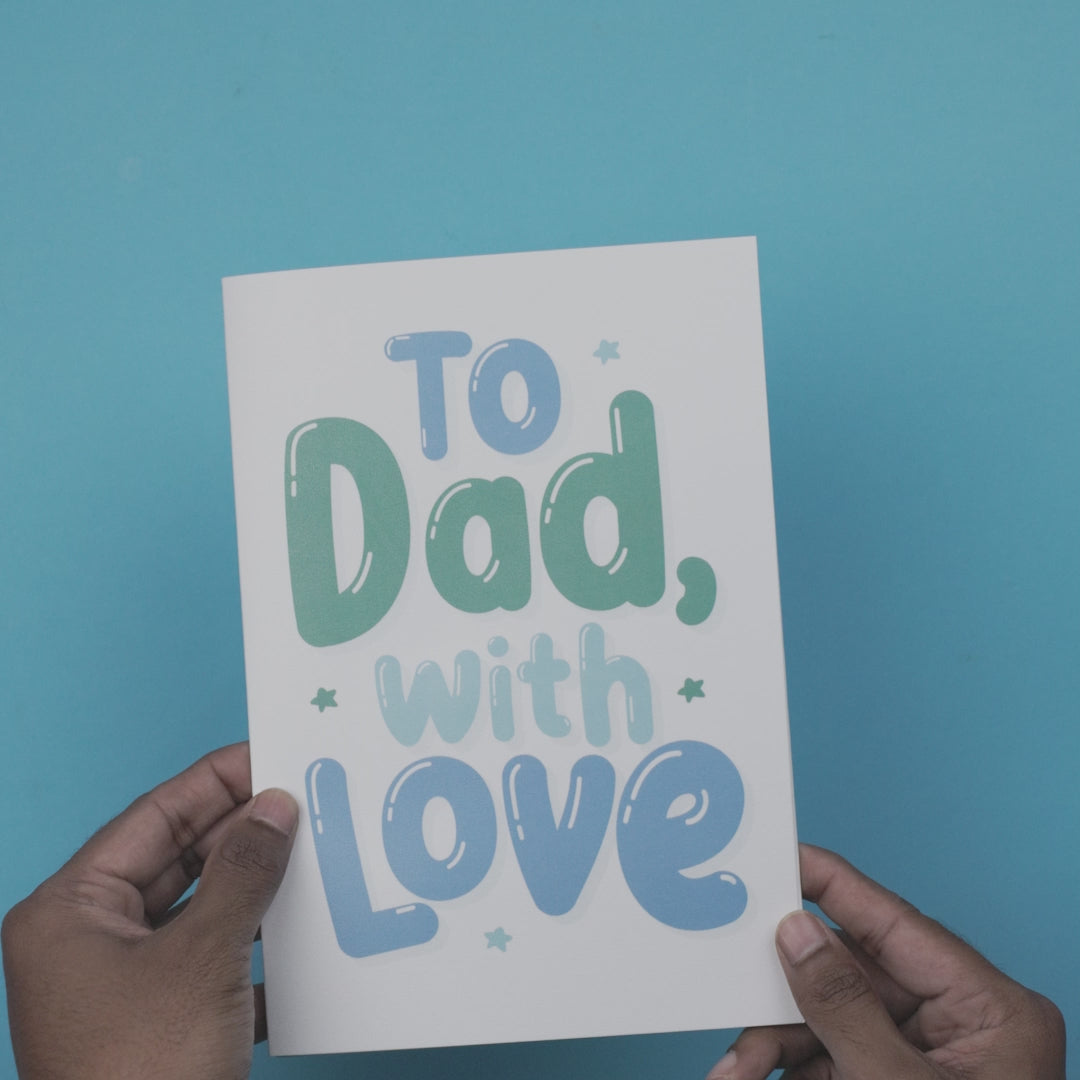 Re-recordable Audio Card for Dad