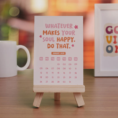 Positive Vibes Calendar