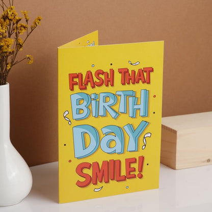 Happy Birthday Mirror Card