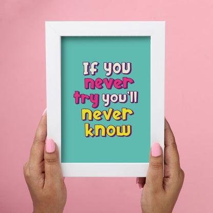 Positive Vibes Frame