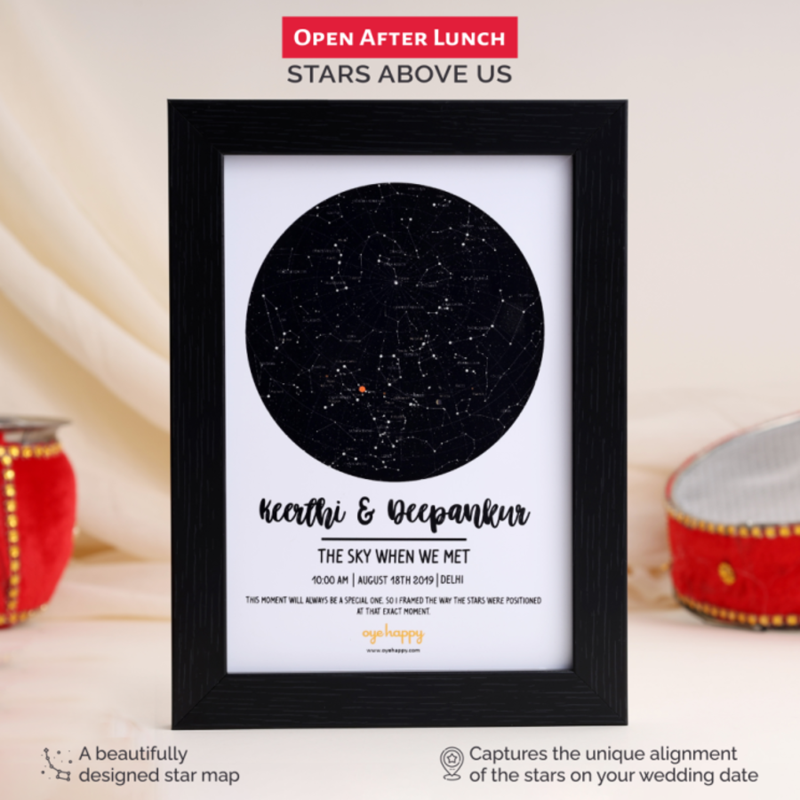 Happy First Karwa Chauth Glitter Hamper