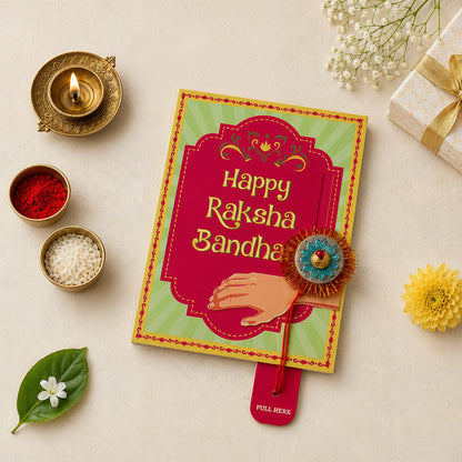 Rakhi Sliding Card