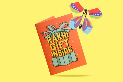 Rakhi Butterfly Card