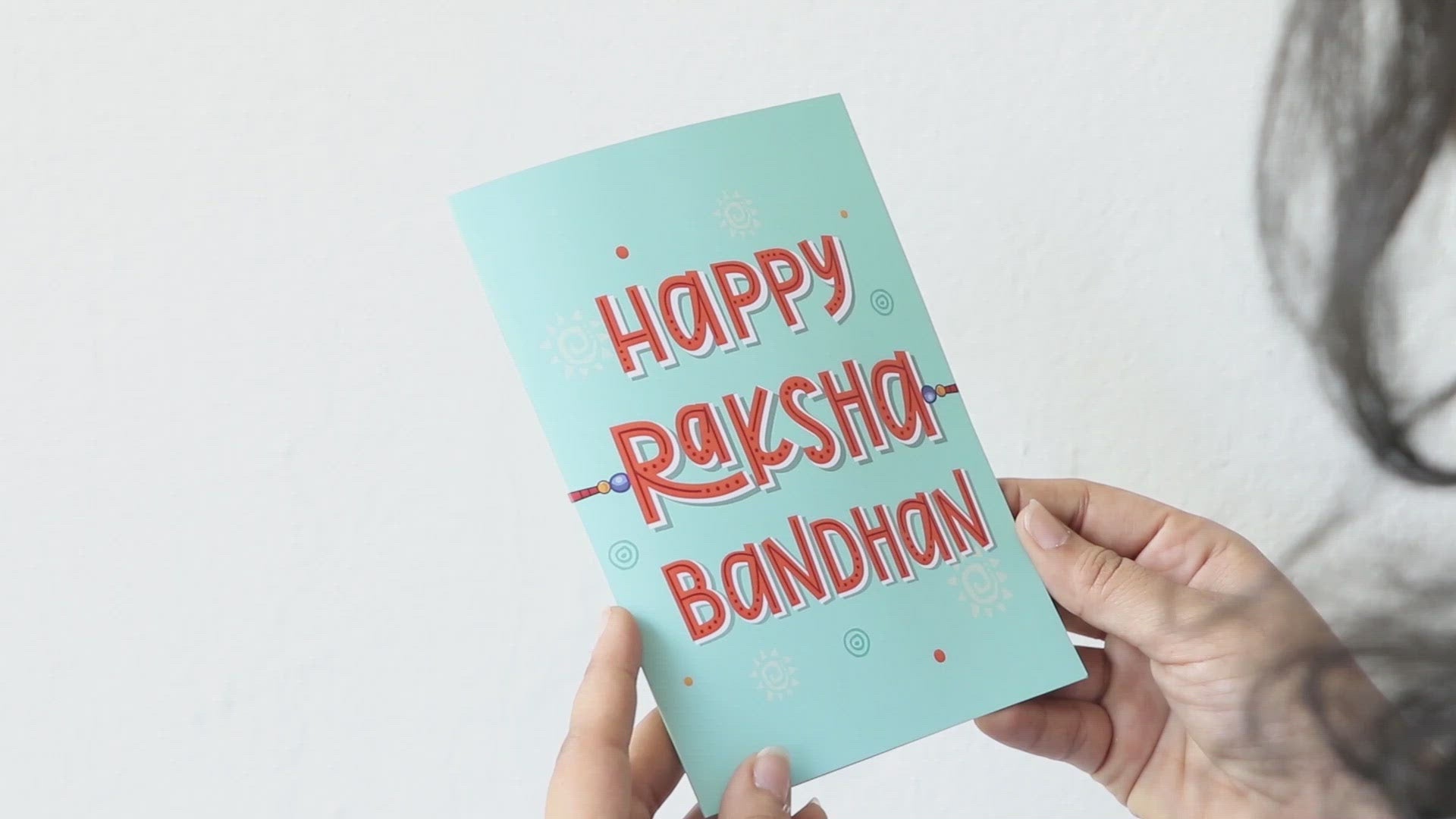 Rakhi Butterfly Card
