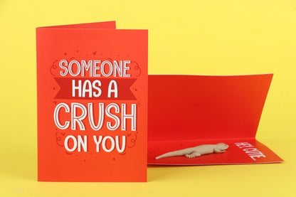 cute lizard card