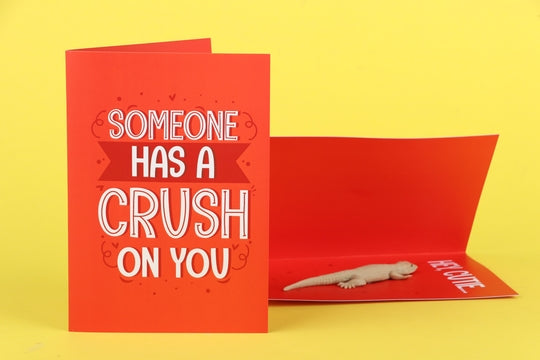 cute lizard card