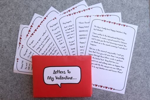 Letters to my valentine