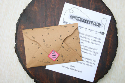 2021 Countdown Letters