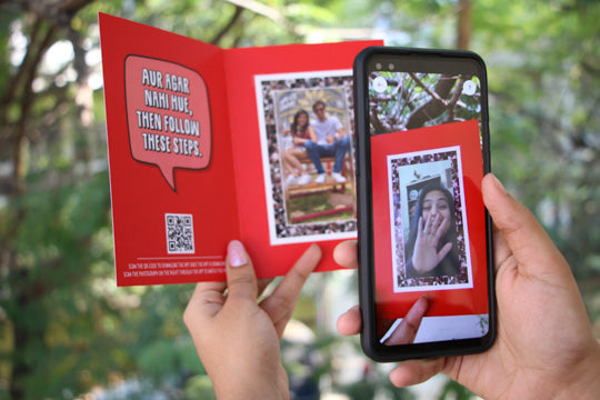 Valentines day greeting card