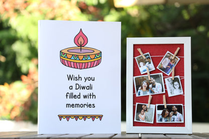 Nostalgic Diwali Card