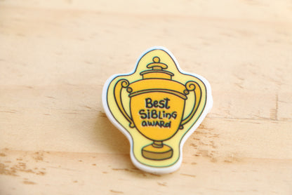 Quirky Sibling Badges