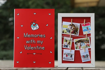Unique valentine's day gift customised with photos