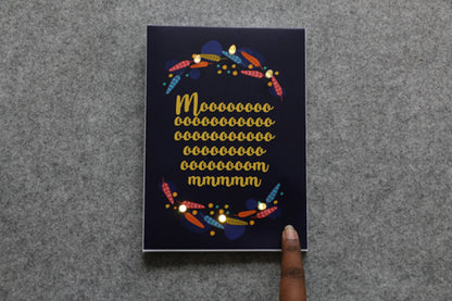 Lit Card for Mom