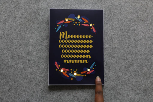 Lit Card for Mom