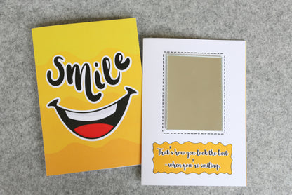 Mirror Card for Friends - Unique Gifts for Friends by Oye Happy
