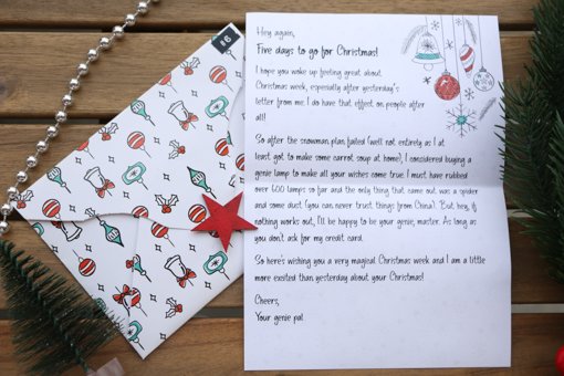 Christmas Countdown Letters