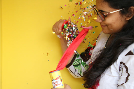 Diwali Glitter Bomb