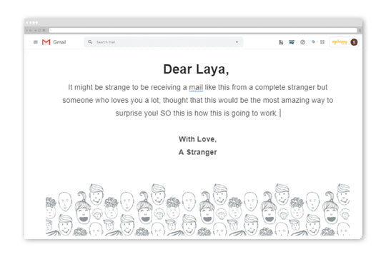 Mails from Strangers