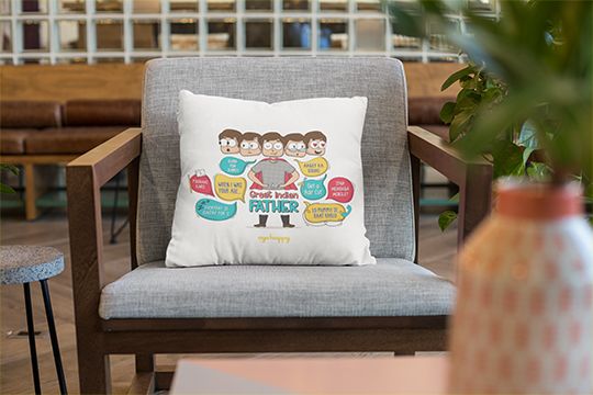Great Indian Mom & Dad Cushions
