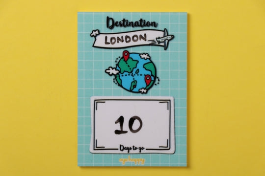 Travel count down magnet