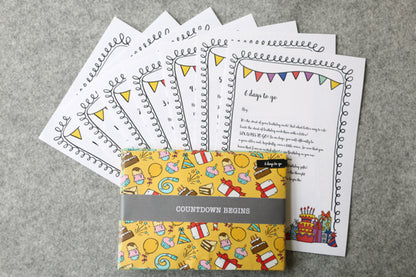 Birthday countdown letters for best birthday surprise online