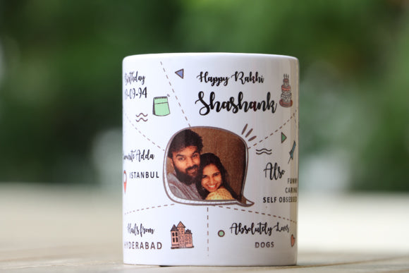 Custom mug for sister and brother