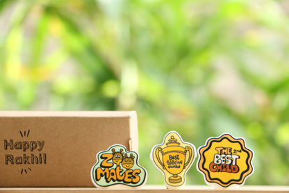 Quirky badges for sibling